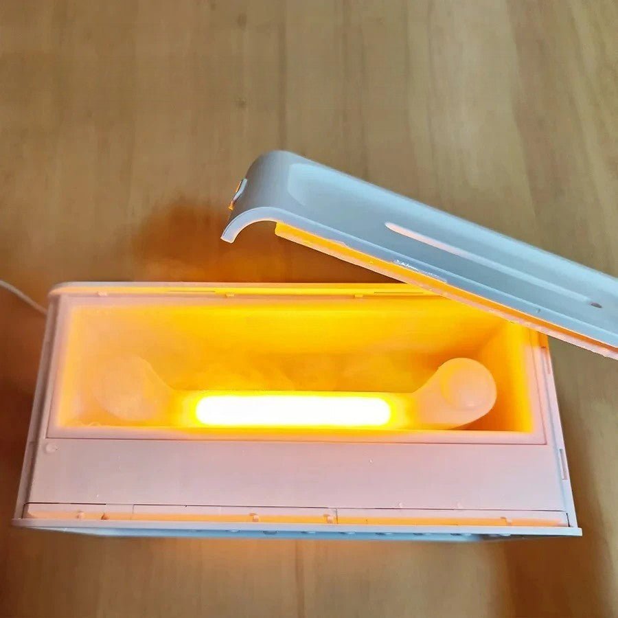 Maszyna Do Białego Szumu Z Nawilżaczem I Lampką Nocną LED - 8 Trybów Relaksu, Bluetooth 1