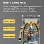 Maszynka do Strzyżenia Włosów Bezprzewodowa z Metalową Obudową i Hipoalergicznymi Ostrzami 9