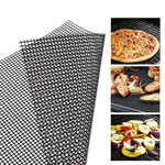 Mata Siatkowa do Grilla 33 x 40 cm – Nieprzywierająca, Wielokrotnego Użytku, Odporna na Wysokie Temperatury 0