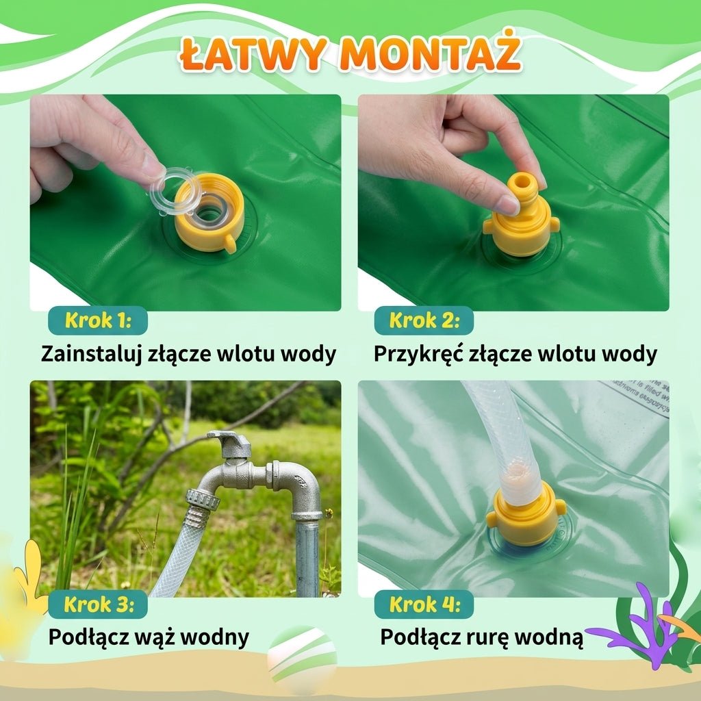 Mata do Zabawy dla Dzieci 100cm – Bezpieczna Bryzgowa Mata na Świeżym Powietrzu  10
