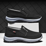 Męskie Buty Ortopedyczne z Elastycznymi Wstawkami – Wygodne na Co Dzień, Antypoślizgowa Podeszwa 5