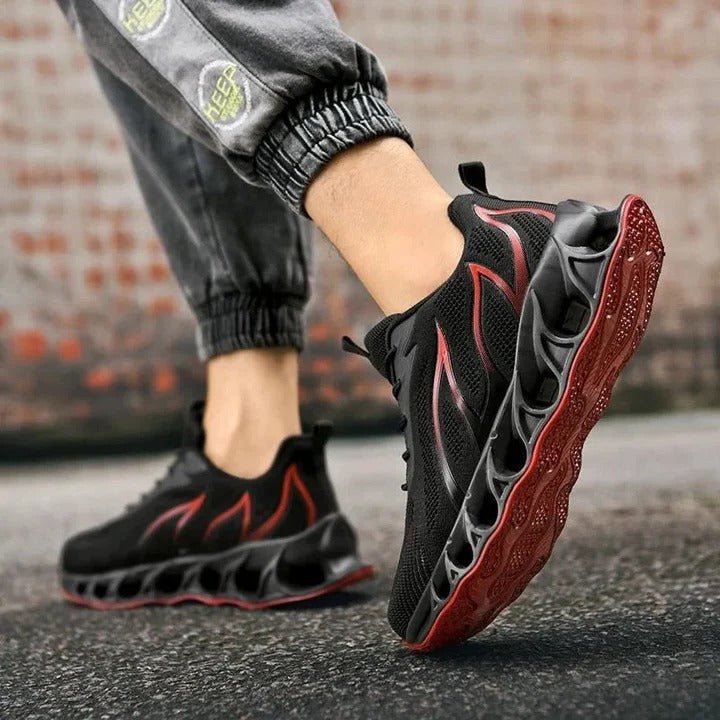 Męskie Buty Sportowe Do Biegania Z Wsparciem Łuku, Wodoodporna Podeszwa 1
