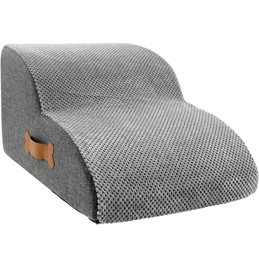 Miękkie Schody Dla Psa Z Antypoślizgową Podstawą - Schodki Dla Psów Do Łóżka 0