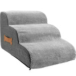 Miękkie Schody Dla Psa Z Antypoślizgową Podstawą - Schodki Dla Psów Do Łóżka 2