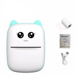 Mini Drukarka Termiczna Do Etykiet – Bezprzewodowa, Przenośna, Bluetooth 0