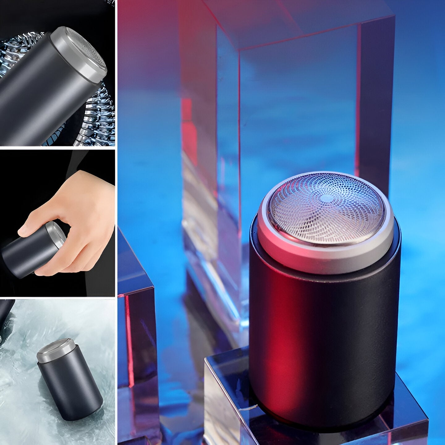 Mini Golarka Elektryczna IPX7 z Wodoodporną Obudową i USB-C - Golarka Męska do Golenia 3