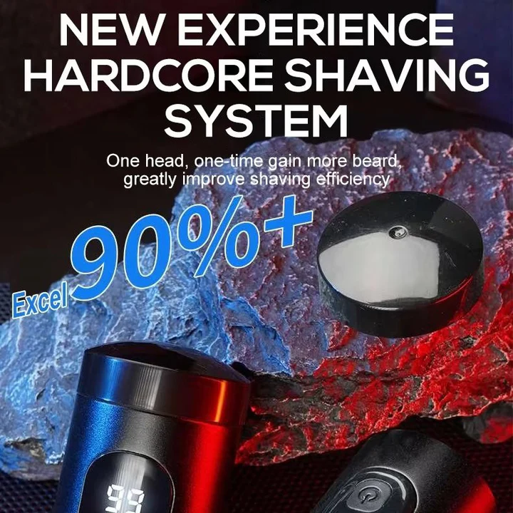 Mini Golarka Elektryczna USB - Wodoodporna Maszynka do Goleni Męska, Precyzyjne Ostrza, Kompaktowa i Wydajna 4