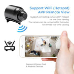 Mini Kamera HD IP WiFi 1080P Z Noktowizorem I Szerokokątnym Obiektywem 2