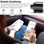 Mini Kamera HD IP WiFi 1080P Z Noktowizorem I Szerokokątnym Obiektywem 3