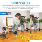 Mini Kamera HD IP WiFi 1080P Z Noktowizorem I Szerokokątnym Obiektywem 4