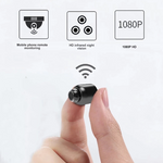 Mini Kamera HD IP WiFi 1080P Z Noktowizorem I Szerokokątnym Obiektywem 6