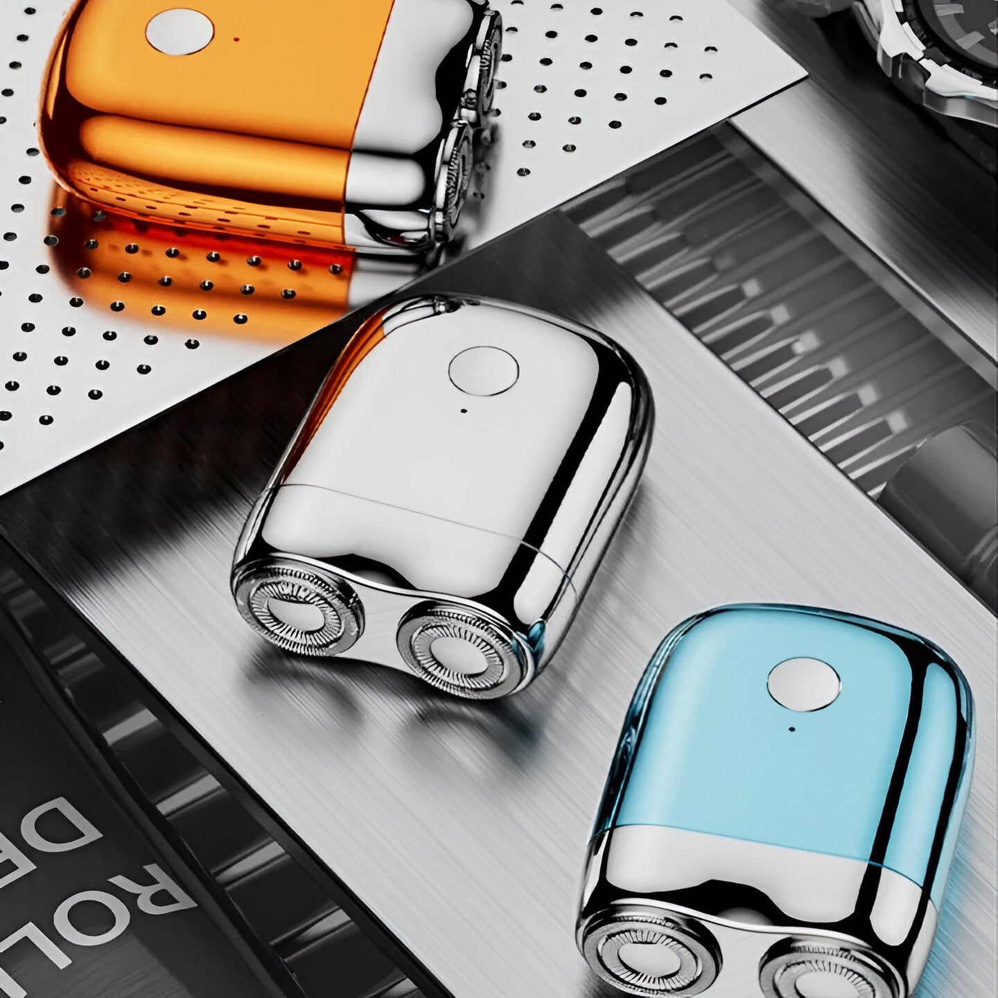 Mini Magnetic - Wodoodporna Golarka Elektryczna Męska z Technologią Tepy-C 6