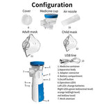 Mini Mesh - Przenośny Nebulizator Ultradźwiękowy dla Dzieci i Dorosłych 7
