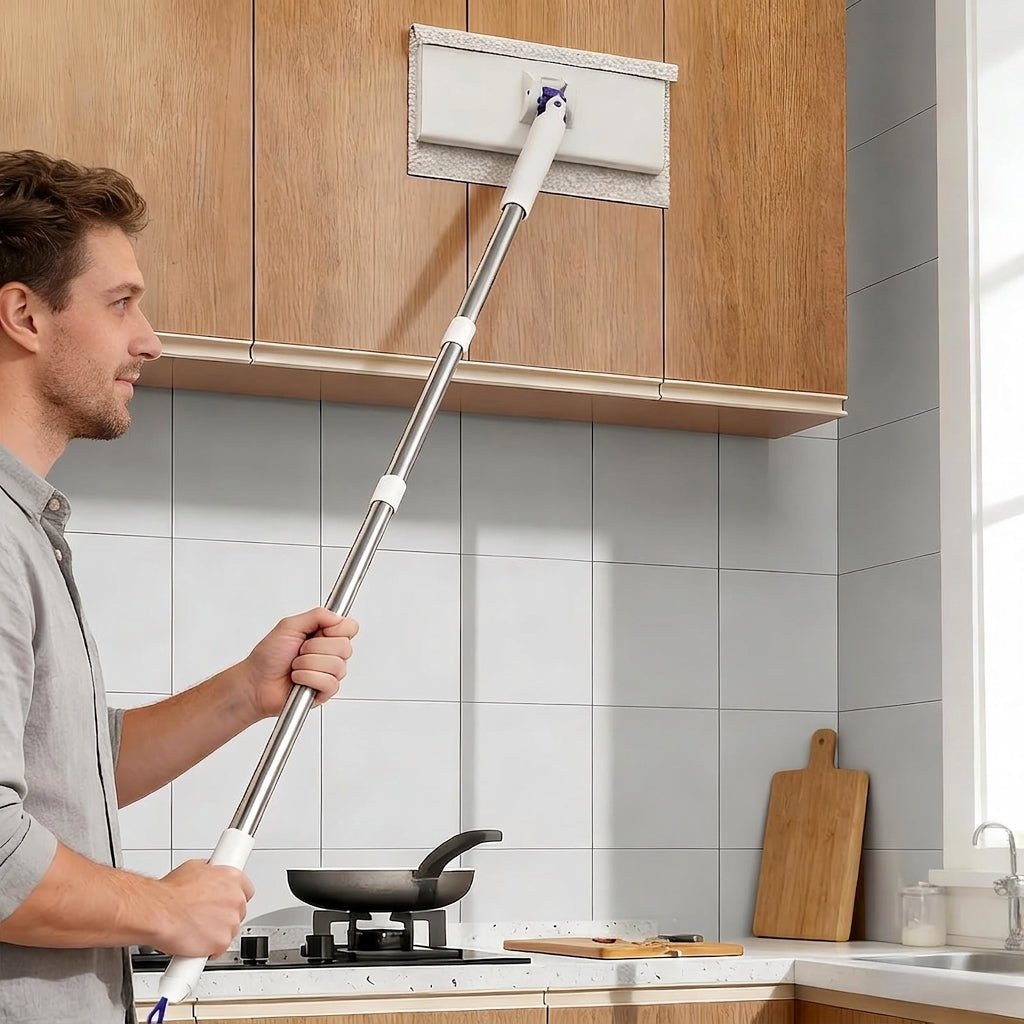 Mini Mop Automatyczny z Klipsem – Obrotowa Głowica 360° do Łatwego Czyszczenia 10