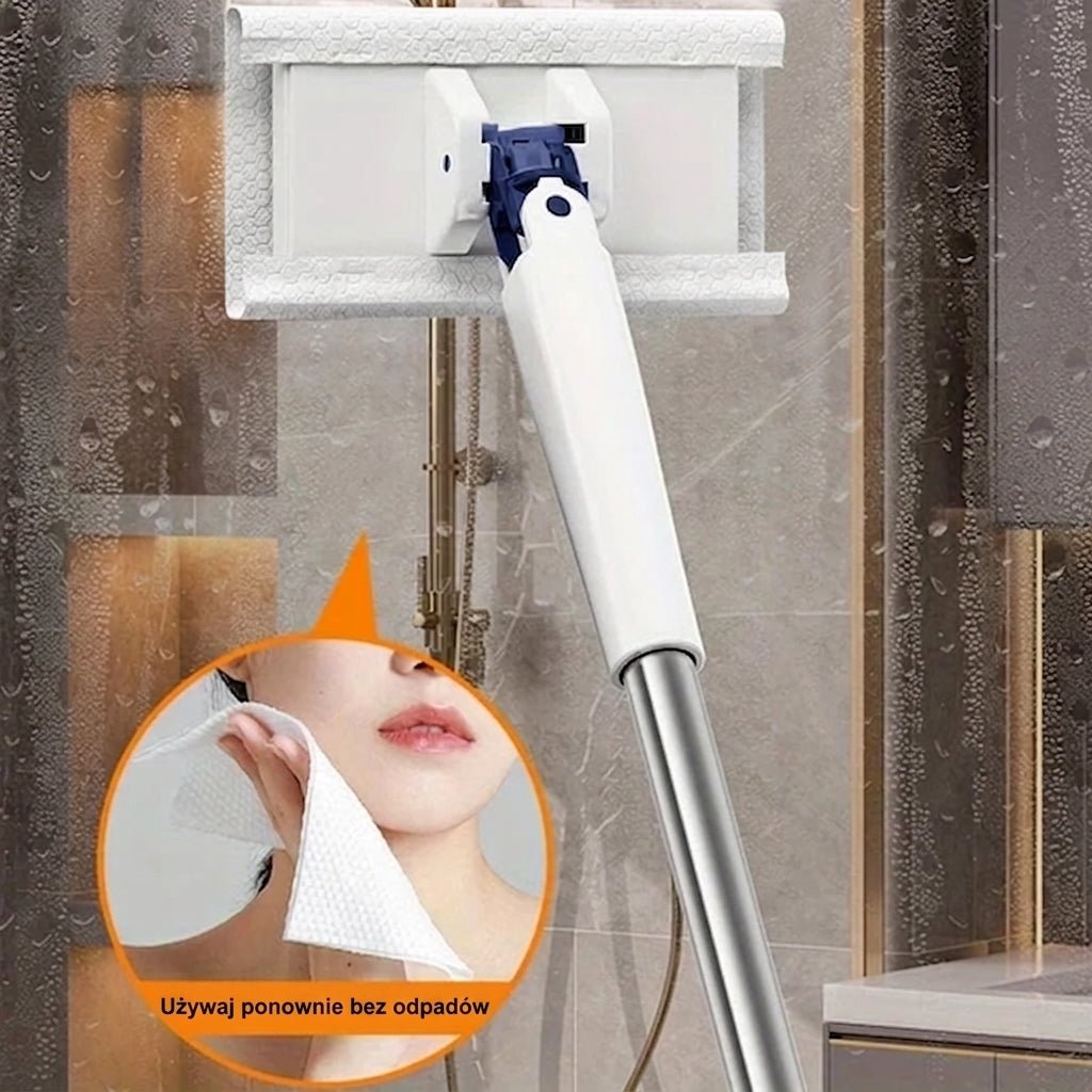 Mini Mop Automatyczny z Klipsem – Obrotowa Głowica 360° do Łatwego Czyszczenia 13
