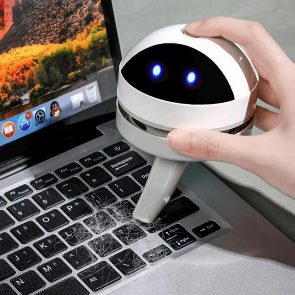 Mini Odkurzacz Biurkowy USB – Kompaktowy, Bezprzewodowy z Mocnym Ssaniem do Sprzątania 1