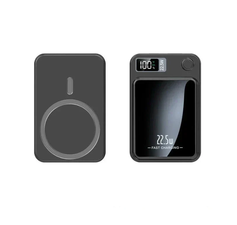 Mini Power Bank 5000 mAh MagSafe - Bezprzewodowa Ładowarka Magnetyczna do Smartfonów 0