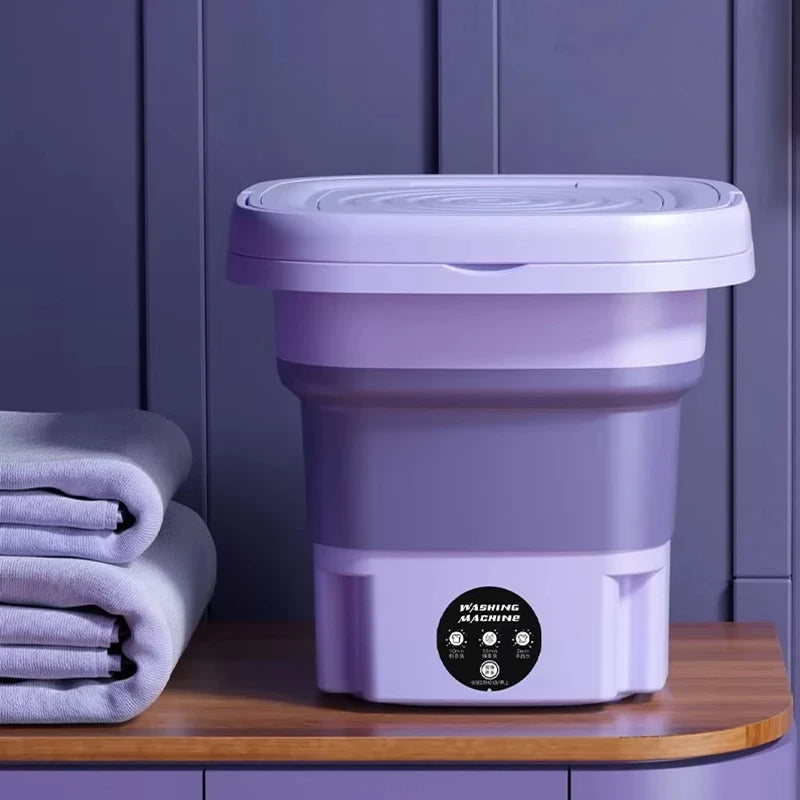 Mini Pralka Przenośna z Suszarką Wirową – Kompaktowa do Małych Pomieszczeń, 4,5L 1