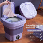 Mini Pralka Przenośna z Suszarką Wirową – Kompaktowa do Małych Pomieszczeń, 4,5L 5