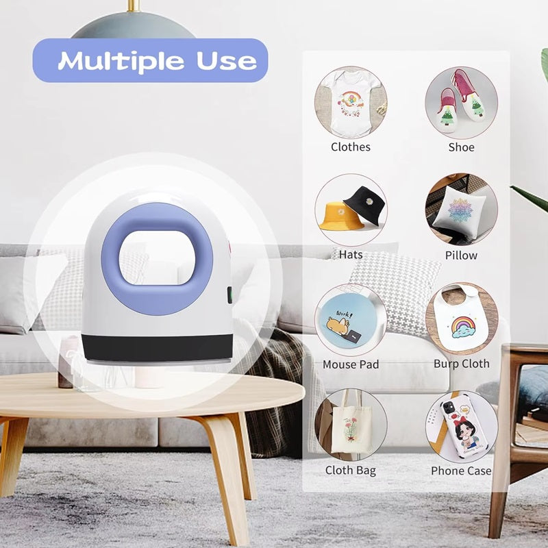 Mini Prasa Termiczna do Koszul - Szybkie Nagrzewanie i Precyzyjna Kontrola Temperatury 1