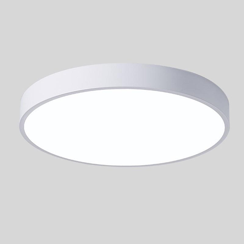 Minimalistyczna Lampa Sufitowa LED - Skandynawski Design do Sypialni i Salonu