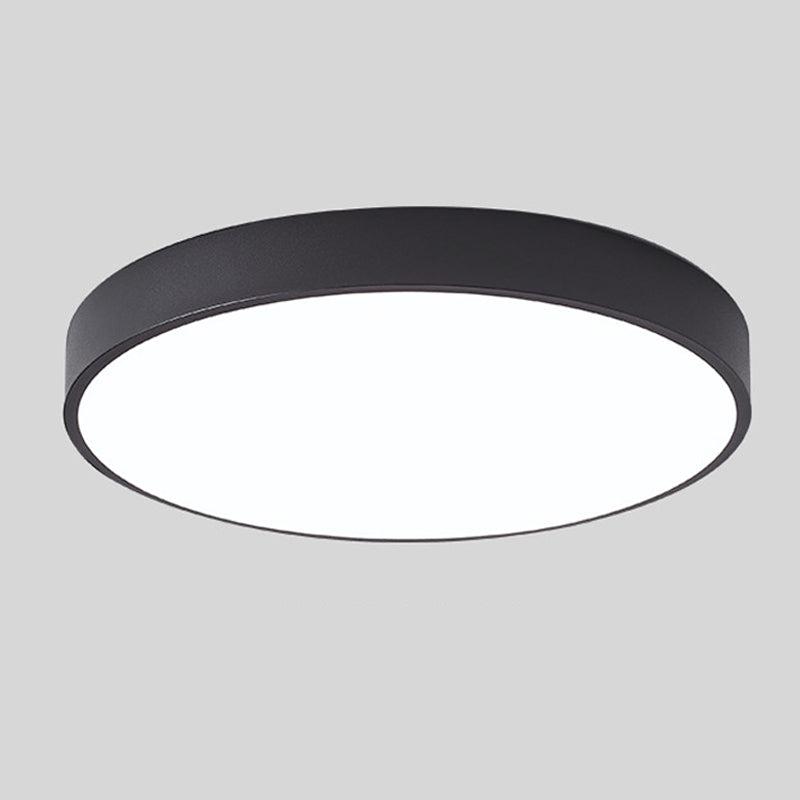Minimalistyczna Lampa Sufitowa LED - Skandynawski Design do Sypialni i Salonu