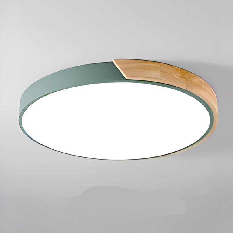 Minimalistyczna Lampa Sufitowa LED - Skandynawski Design do Sypialni i Salonu