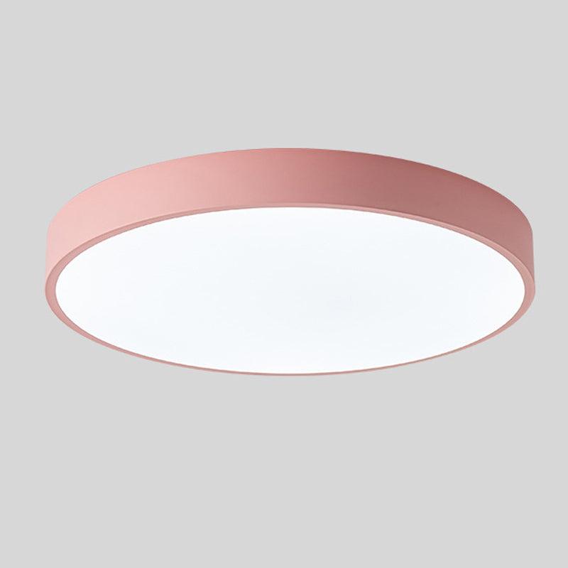 Minimalistyczna Lampa Sufitowa LED - Skandynawski Design do Sypialni i Salonu