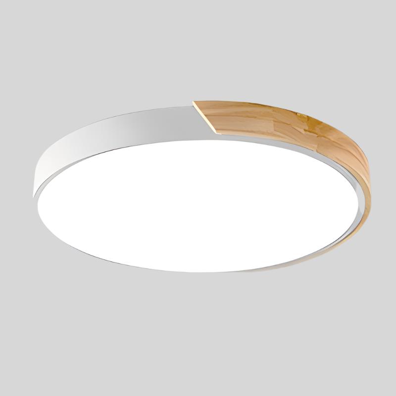 Minimalistyczna Lampa Sufitowa LED - Skandynawski Design do Sypialni i Salonu