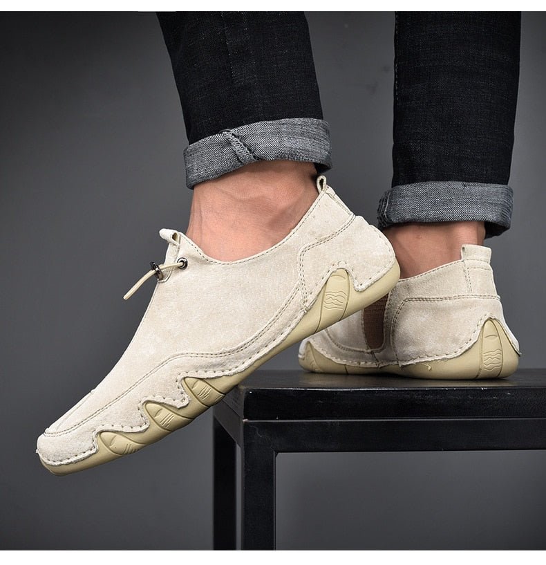 Mokasyny Męskie Skórzane Czarne – Wygodne Buty do Formalnych i Casualowych Stylizacji 0