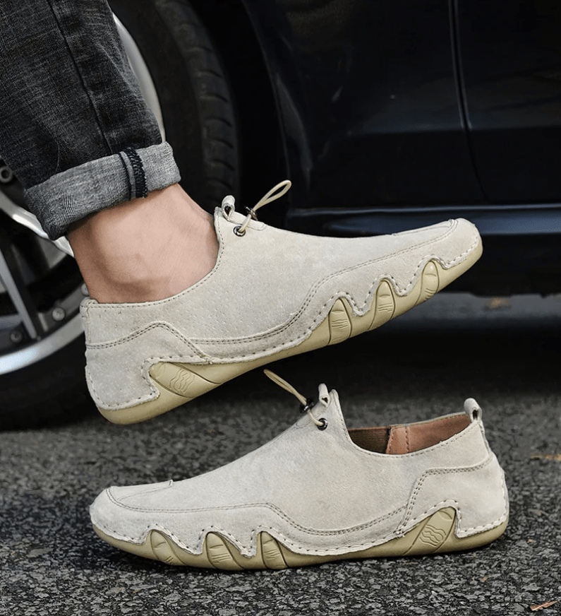 Mokasyny Męskie Skórzane Czarne – Wygodne Buty do Formalnych i Casualowych Stylizacji 8