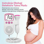 Monitor Tętna Płodu Doppler – Sonda 3 MHz, Podświetlany Wyświetlacz LCD, Trzy Tryby Pracy 2