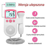 Monitor Tętna Płodu Doppler – Sonda 3 MHz, Podświetlany Wyświetlacz LCD, Trzy Tryby Pracy 7