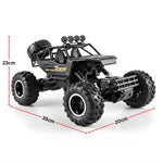 Zdalnie sterowany Monster Truck 4x4 – pokaz rozmiaru zabawki