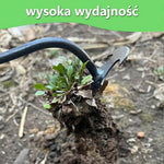 Motyczka do Pielenia Chwastów – Stal Manganowa, Ergonomiczny Uchwyt, 4 Zęby 10