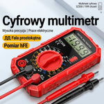 Multimetr Cyfrowy z Funkcją Testu Diody – Miernik Elektryczny do Pomiaru Napięcia i Prądu 4