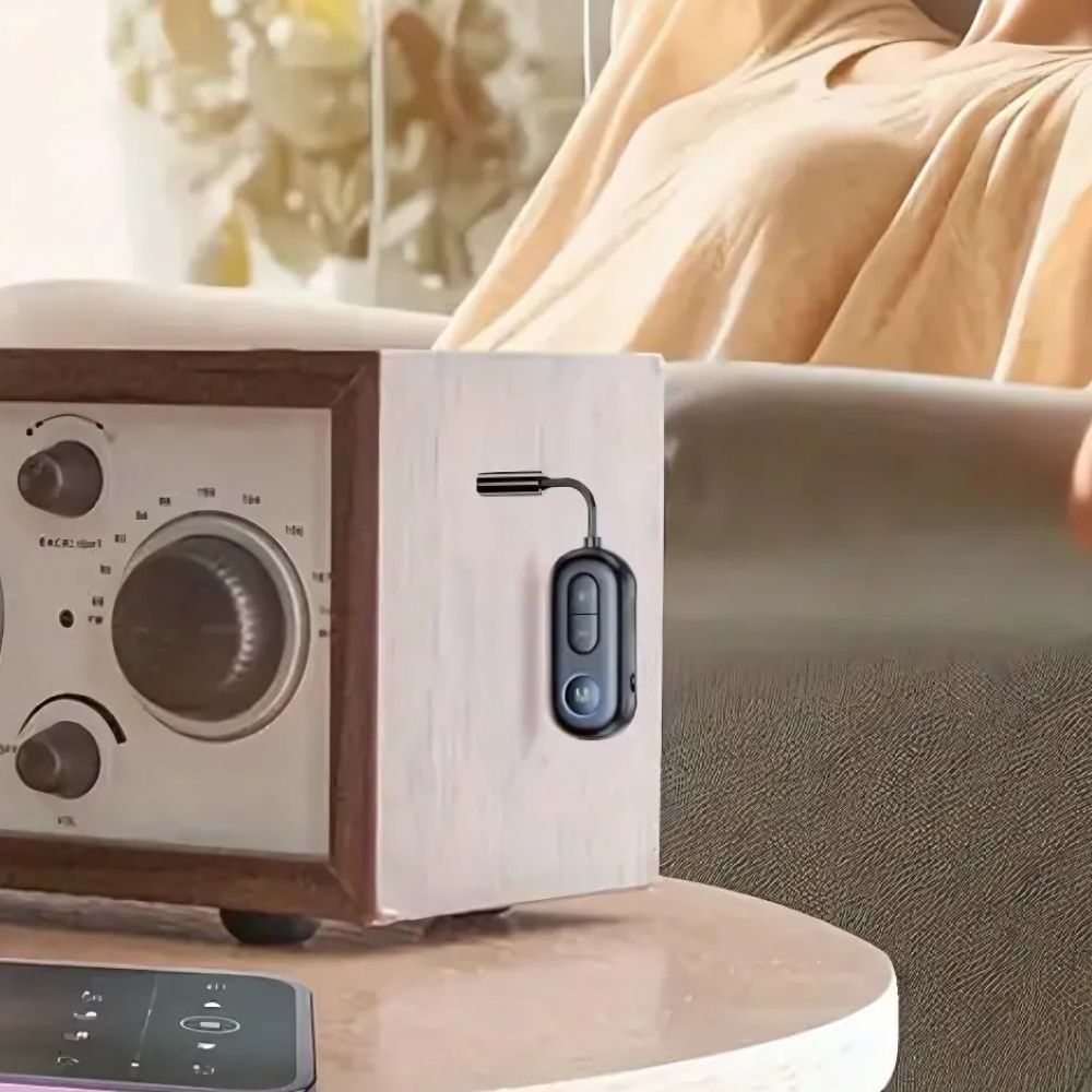 Nadajnik i Odbiornik Audio Bluetooth 5.4 z Mikrofonem – Do Samolotu i Domu, Podwójne Parowanie 4