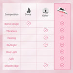 Narzędzie do Masażu Gua Sha z Wibracjami i Ciepłem – Stal Nierdzewna, Ergonomiczny Design 6