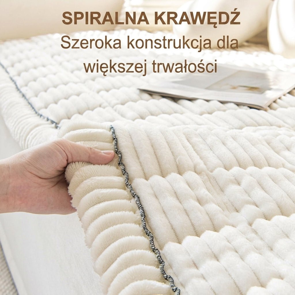 Narzuta na Sofę Antypoślizgowa – Miękka, Wodoodporna, Idealna na Jesień i Zimę 8