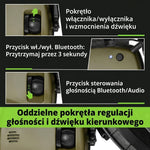 Nauszniki Ochronne z Redukcją Hałasu 22 dB i Bluetooth 5.0 – Wzmocnienie Dźwięku 4x, do Strzelania 6