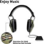 Nauszniki Ochronne z Redukcją Hałasu 22 dB i Bluetooth 5.0 – Wzmocnienie Dźwięku 4x do Strzelania 5
