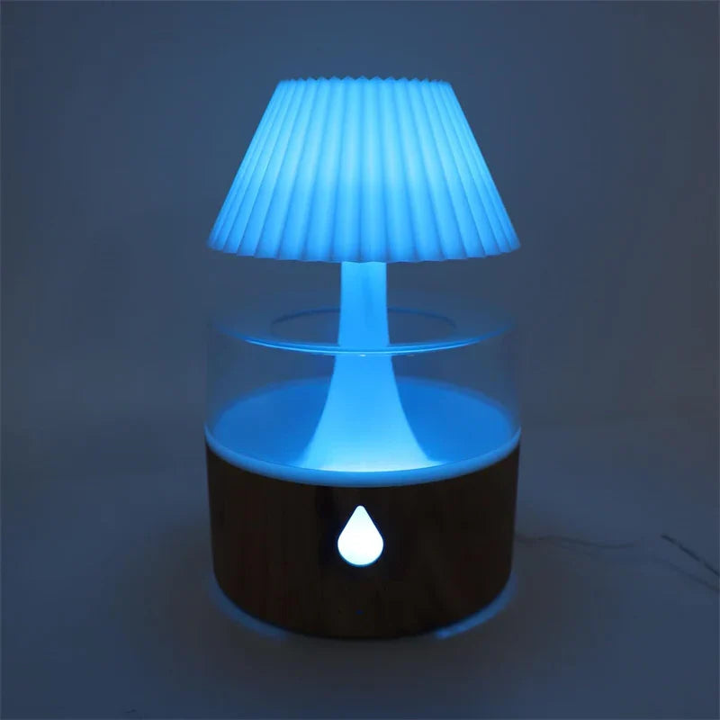 Nawilżacz Powietrza z Aromaterapią – Zimna Mgiełka, USB, Lampka Nocna do Sypialni i Salonu 2
