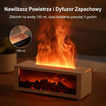 Nawilżacz Powietrza z Dyfuzorem Aromaterapii i Efektem Płomienia – 150 ml do 10 m² 7