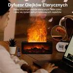 Nawilżacz Powietrza z Dyfuzorem Aromaterapii i Efektem Płomienia – 150 ml do 10 m² 13