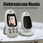 Niania Wideo z Noktowizorem i Dwukierunkową Komunikacją – Bezprzewodowy Monitor Dziecięcy 300m 2