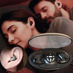Niewidoczne Słuchawki Douszne Bezprzewodowe z Redukcją Szumów IPX5, Bluetooth 5.3 0