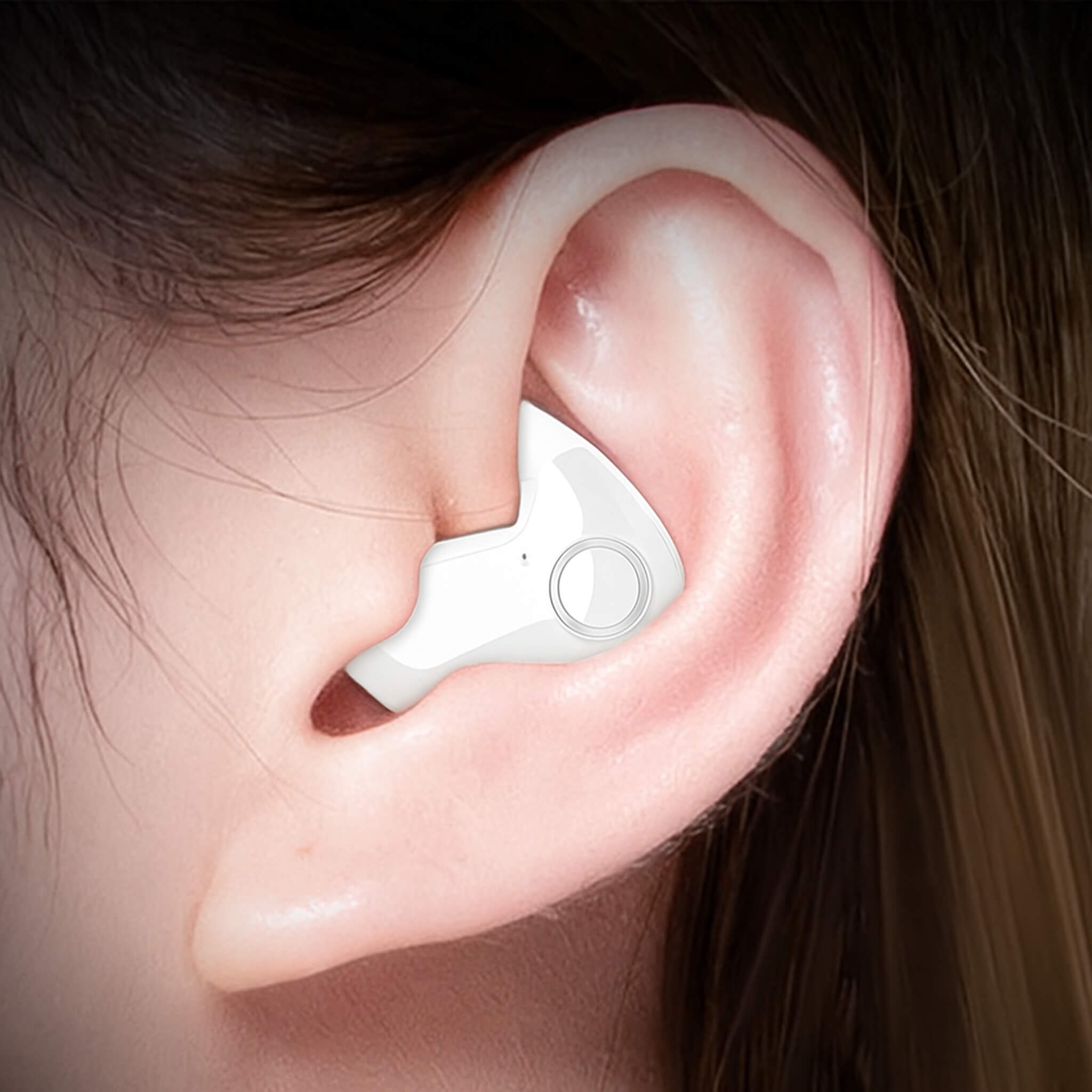 Niewidoczne Słuchawki Douszne Bezprzewodowe z Redukcją Szumów IPX5, Bluetooth 5.3 5
