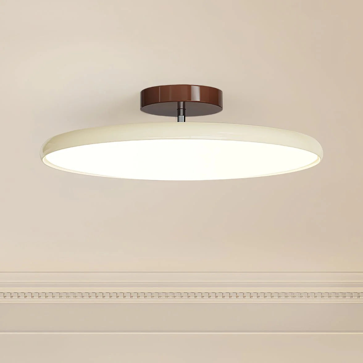 Nowoczesna Lampa Sufitowa Drift LED Regulowana do Salonu i Kuchni