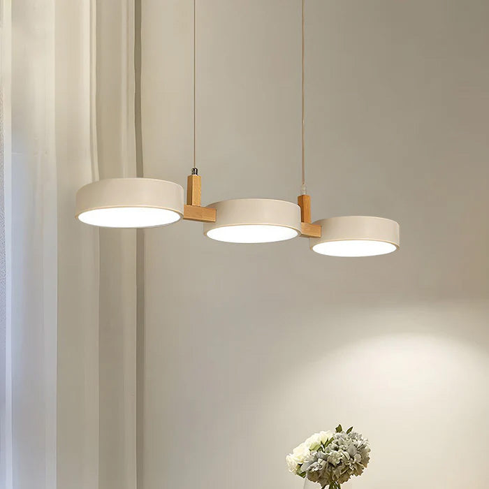 Nowoczesna Lampa Sufitowa LED w Stylu Nordyckim z Metalowym Wykończeniem do Kuchni