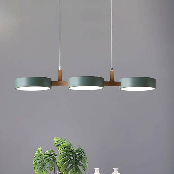 Nowoczesna Lampa Sufitowa LED w Stylu Nordyckim z Metalowym Wykończeniem do Kuchni